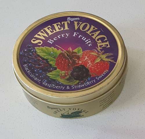 Sweet Voyage tin as per photos