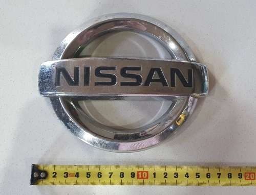 NISSAN plastic car badge as per photo