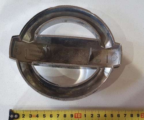 NISSAN plastic car badge as per photo