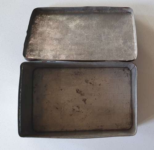 OLD Mazawattee tea tin as per photos