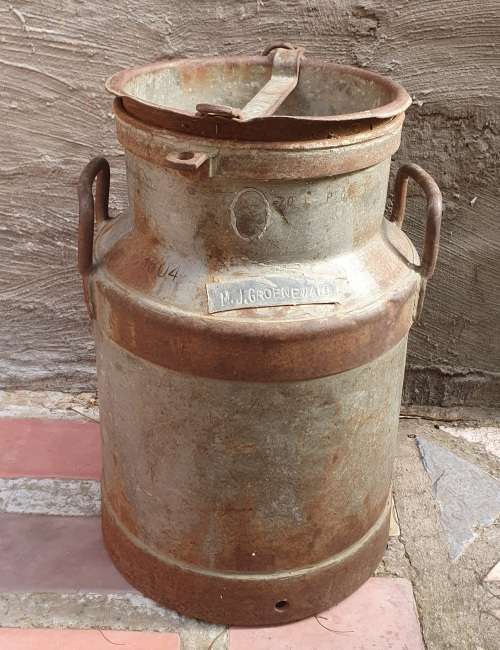 Vintage milk can as per photos