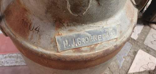 Vintage milk can as per photos
