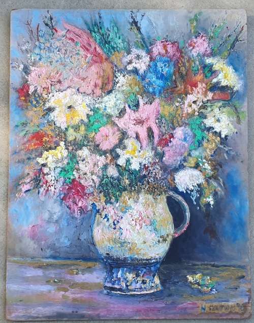 Original acrylic painting by HOUTON as per photo