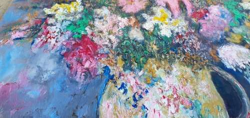 Original acrylic painting by HOUTON as per photo