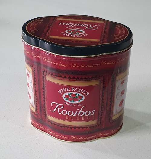 Rooibos Five Roses tin as per photos