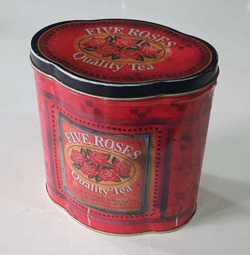 Five Roses tin as per photos