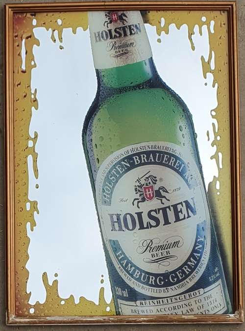 Holsten beer mirror as per photo