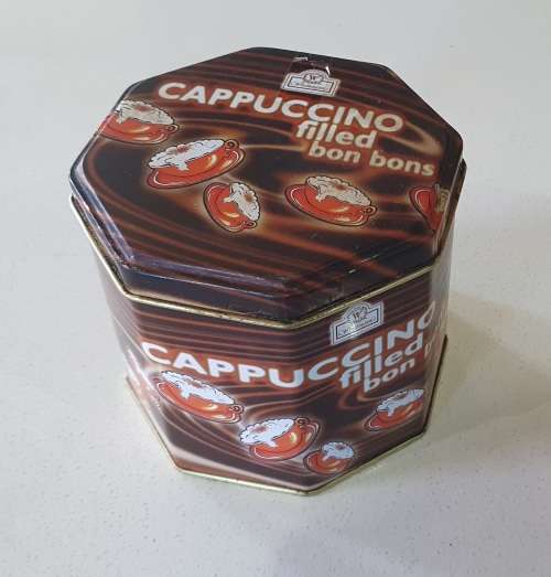 Cappuccino bon bons tin as per photos