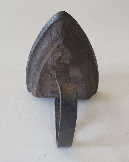 Vintage cast iron, coal stove clothing Sad Iron as per photo