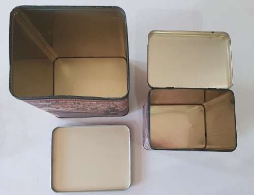 2 pasta tins as per photos