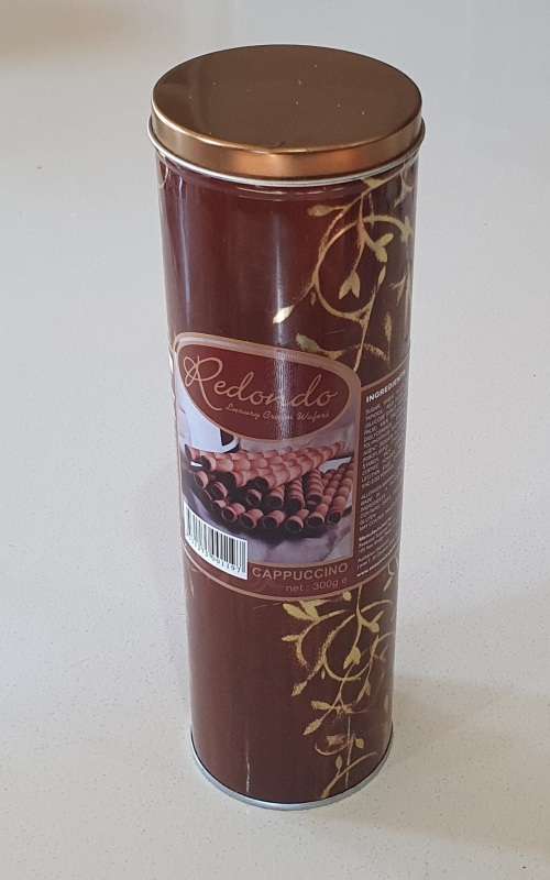 Redondo cappuccino tin as per photos