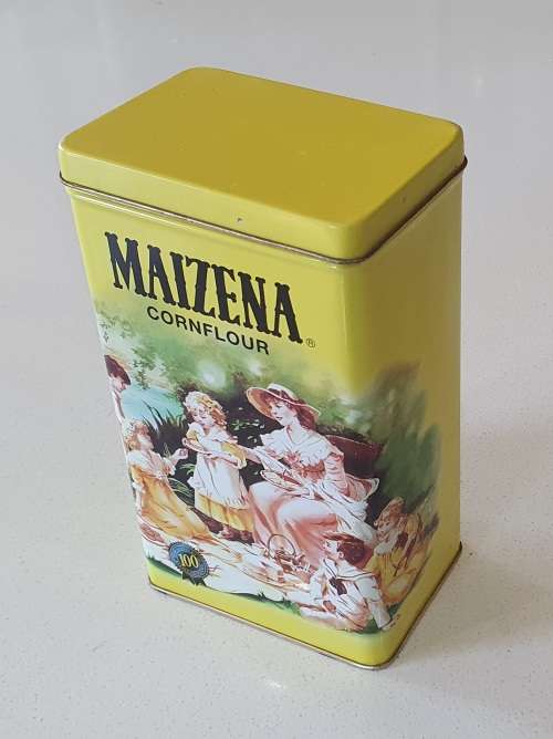 Maizena cornflour tin as per photos