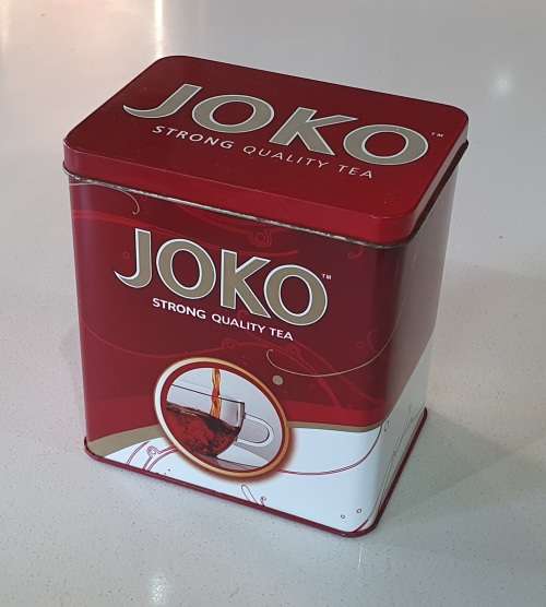 JOKO tea tin as per photos