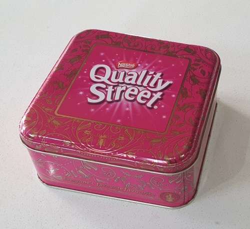 Nestle Quality Street tin as per photos