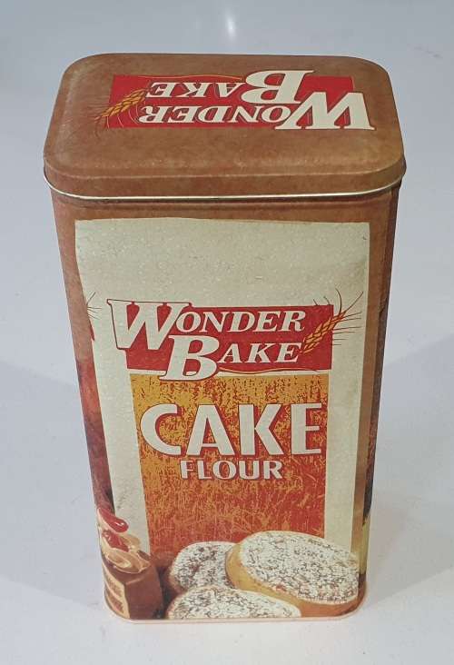 Wonder Bake Cake flour tin as per photos