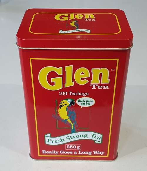 Glen tea tin as per photos