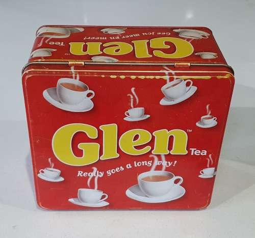 Glen tea tin as per photos