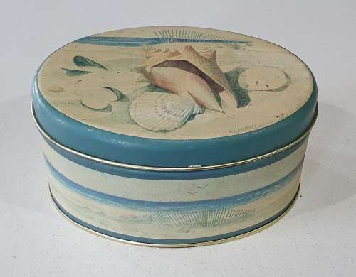 Beach theme tin as per photos
