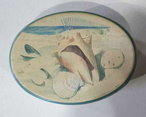 Beach theme tin as per photos