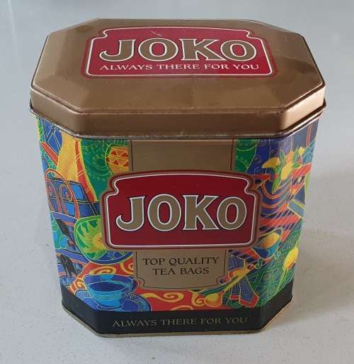 Joko tea tin as per photos