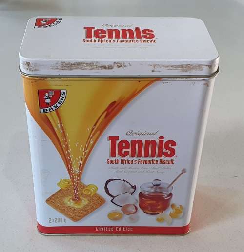 Bakers Tennis biscuits tin as per photos