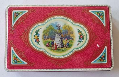 Vintage chocolates tin as per photos