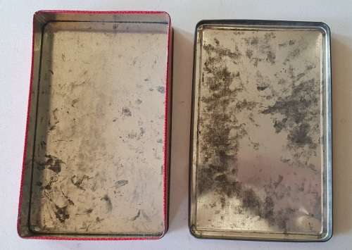 Vintage chocolates tin as per photos