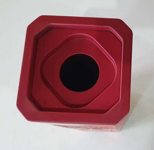 Johnnie Walker red label liquor tin as per photos