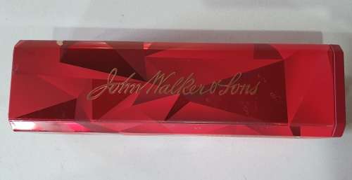 Johnnie Walker red label liquor tin as per photos