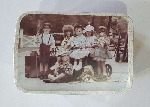 Railway children tin as per photos