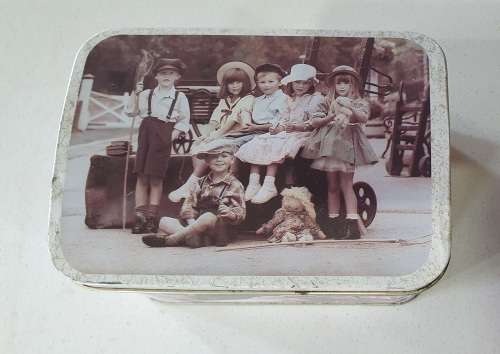 Railway children tin as per photos