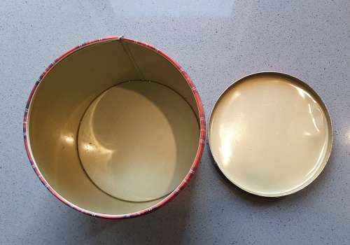 56 Pritchard street biscuits tin as per photos