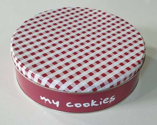 My cookies tin as per photos