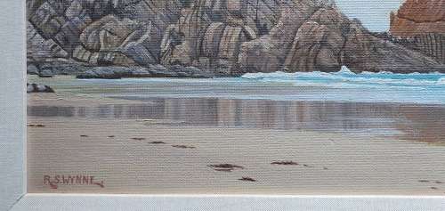 Original framed oil painting by R.S. Wynne as per photos