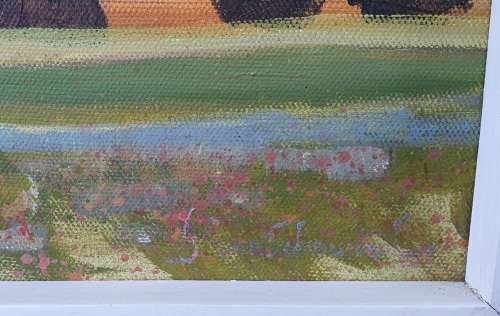 Original framed acrylic painting by Gerrit van Schouwenburg as per photos