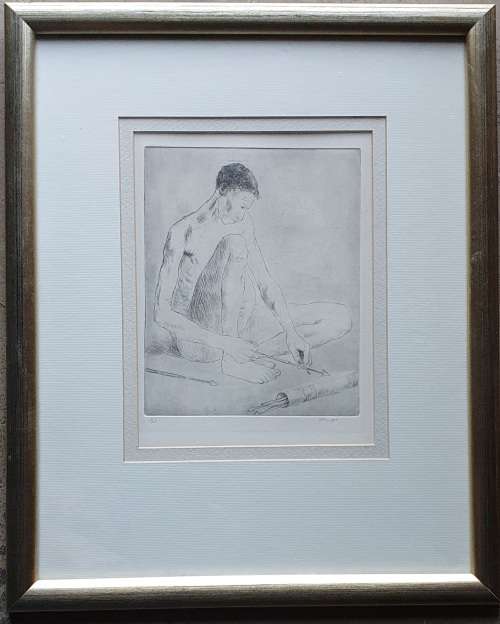 Original framed etch 1/25 by Francois Krige as per photos