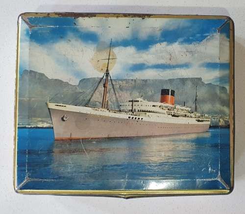 Edward Sharp tin with image of Table Mountain as per photos
