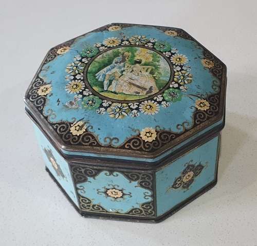 Old vintage tin as per photos