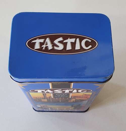 TASTIC Bonnet tin as per photos