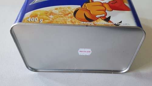 Kellogg`s  frosties limited edition tin as per photos