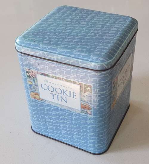 Baumanns Cookie tin as per photos