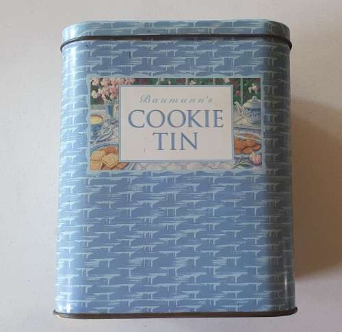 Baumanns Cookie tin as per photos