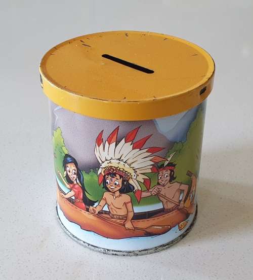 SPUR savings tin as per photos