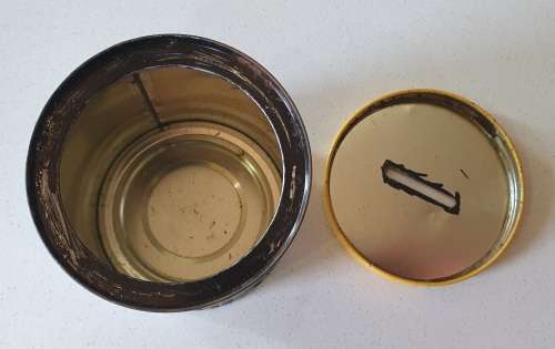 SPUR savings tin as per photos