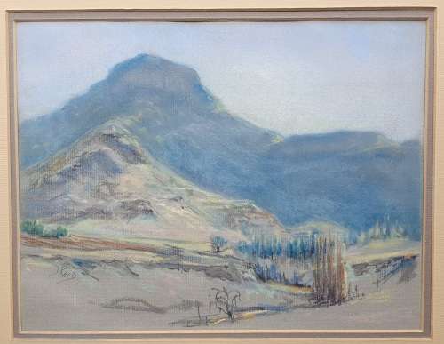 Pastel painting by DIANA REED - Mount Horeb, Clarens - Eastern Free State - as per photos