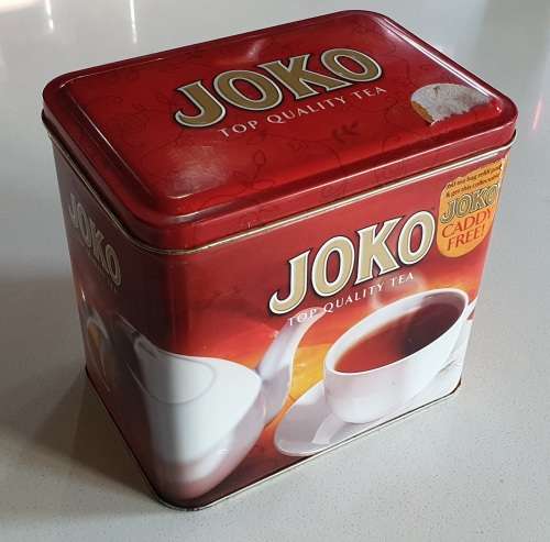 JOKO tea tin as per photos
