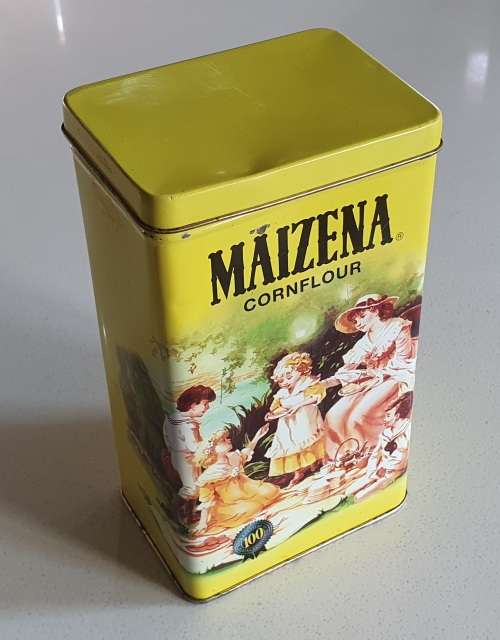 MAIZENA cornflour tin as per photos