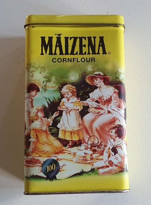MAIZENA cornflour tin as per photos