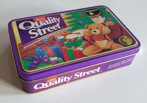 NESTLE Quality Street tin as per photos