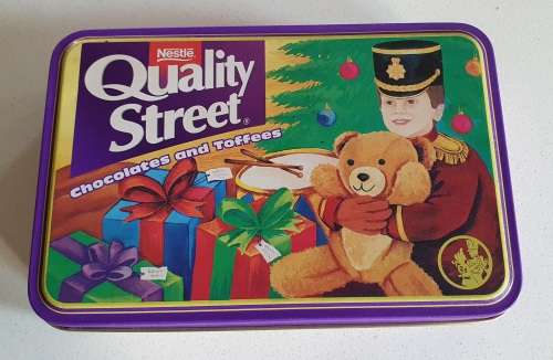 NESTLE Quality Street tin as per photos